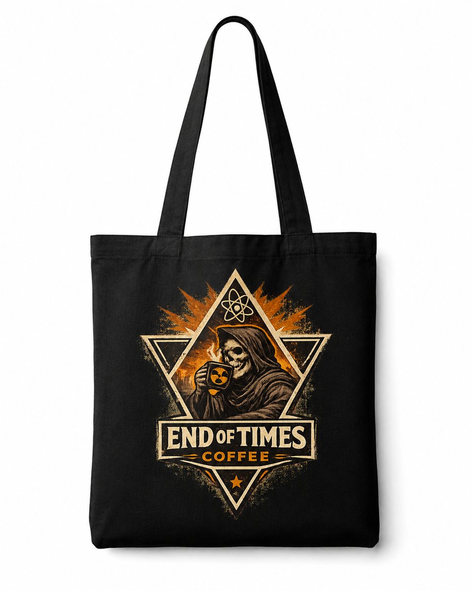 Survivor Tote — Black Canvas